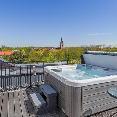 Sea View Penthouse Terrace Palanga Old Town公寓 外观 照片