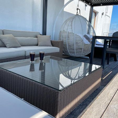 Sea View Penthouse Terrace Palanga Old Town公寓 外观 照片