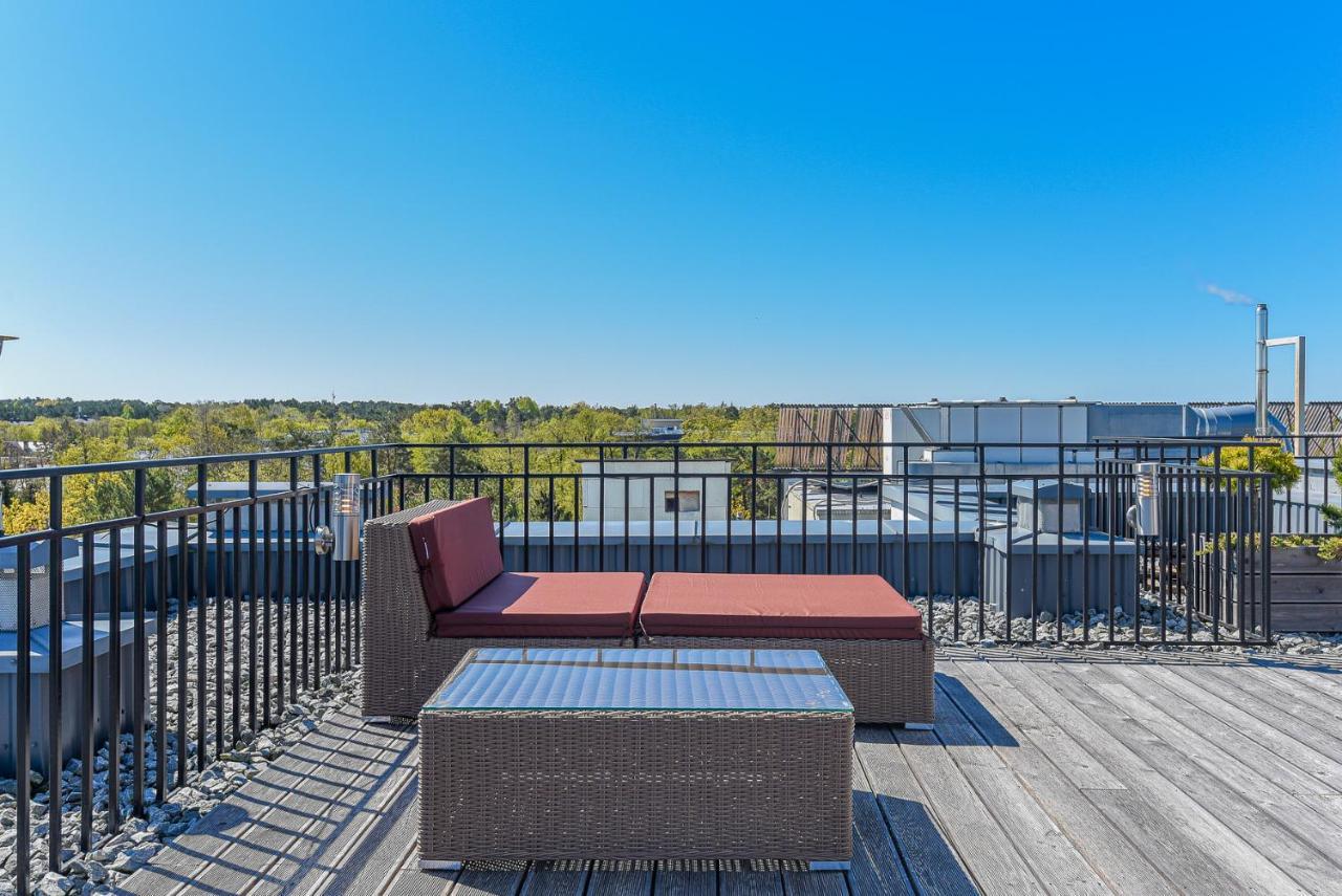 Sea View Penthouse Terrace Palanga Old Town公寓 外观 照片