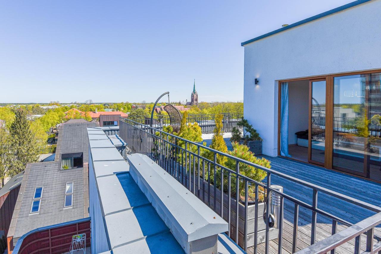 Sea View Penthouse Terrace Palanga Old Town公寓 外观 照片
