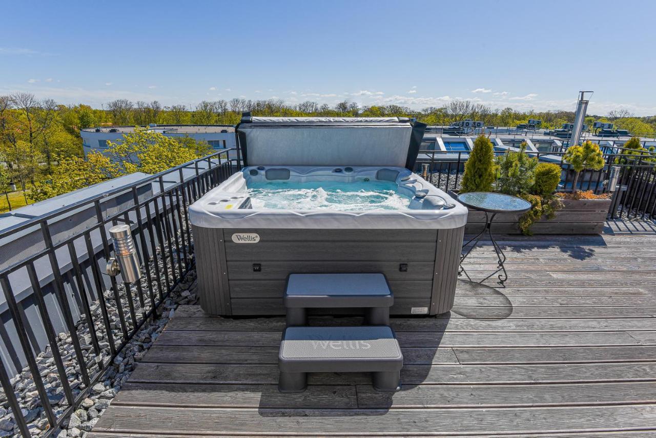 Sea View Penthouse Terrace Palanga Old Town公寓 外观 照片