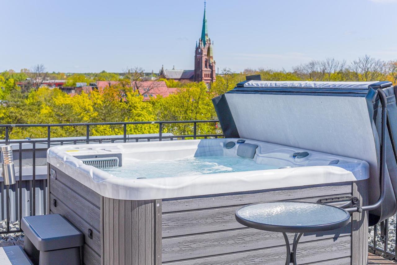 Sea View Penthouse Terrace Palanga Old Town公寓 外观 照片