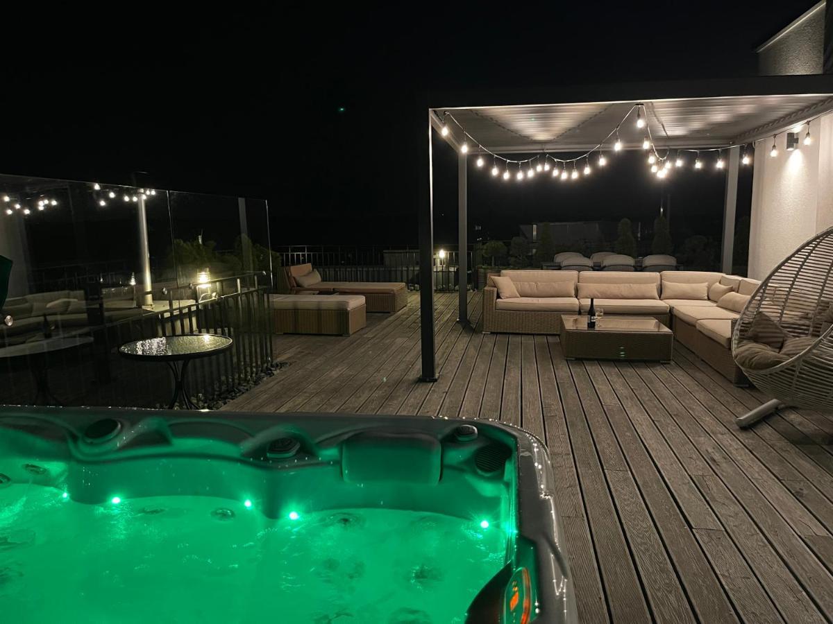 Sea View Penthouse Terrace Palanga Old Town公寓 外观 照片