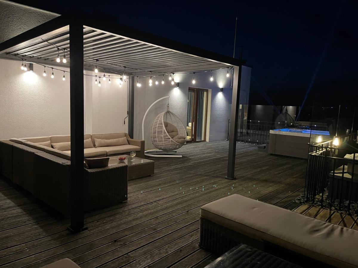 Sea View Penthouse Terrace Palanga Old Town公寓 外观 照片