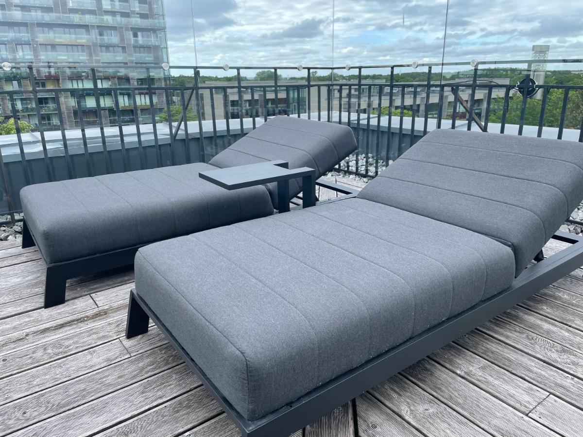 Sea View Penthouse Terrace Palanga Old Town公寓 外观 照片