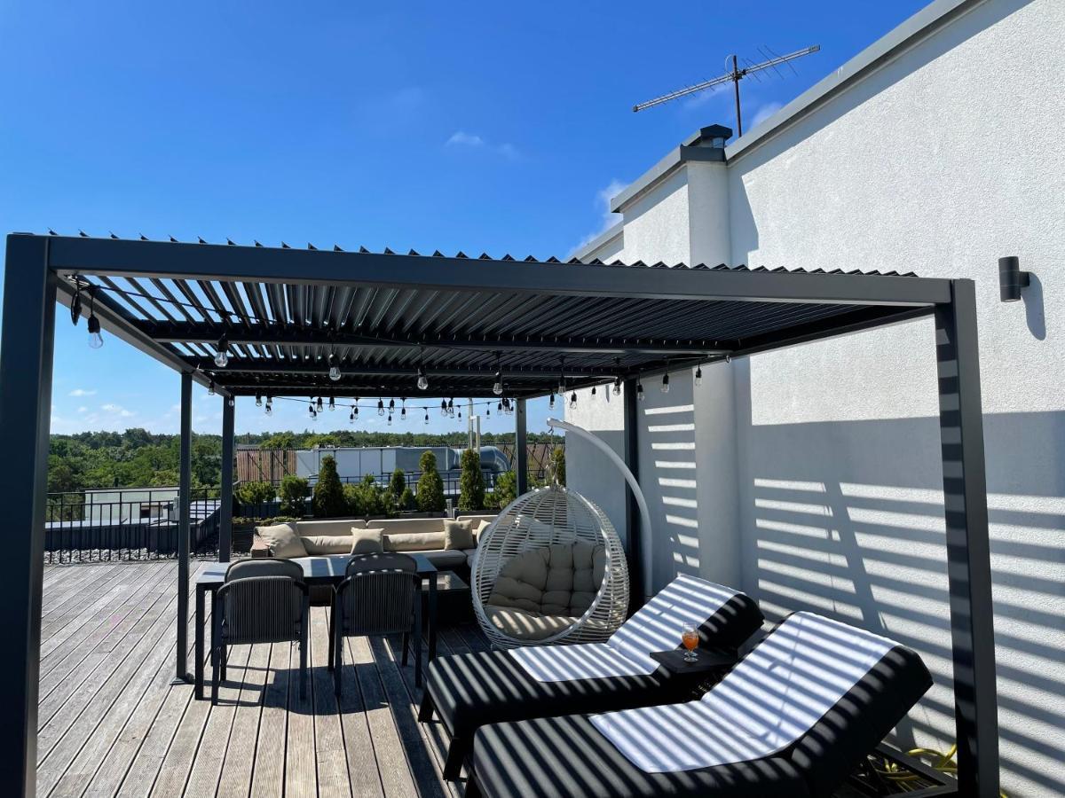 Sea View Penthouse Terrace Palanga Old Town公寓 外观 照片