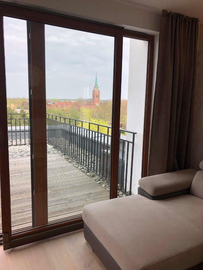 Sea View Penthouse Terrace Palanga Old Town公寓 外观 照片
