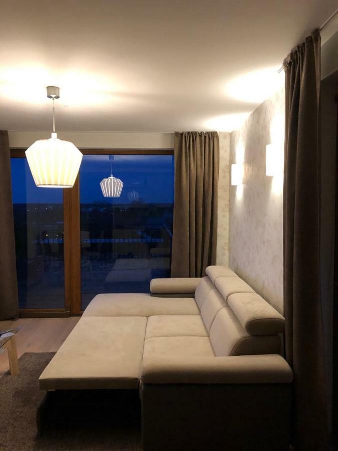 Sea View Penthouse Terrace Palanga Old Town公寓 外观 照片
