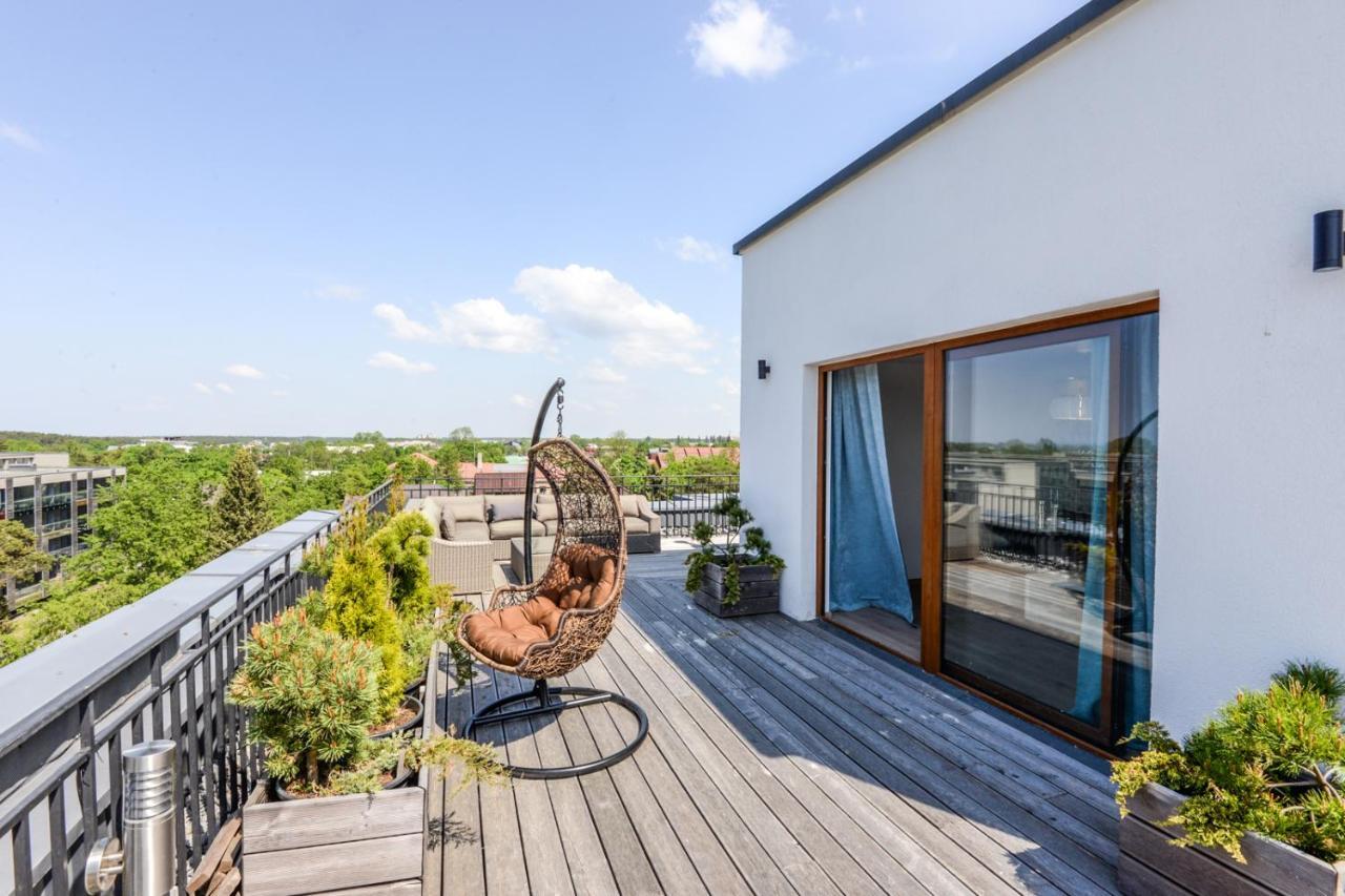 Sea View Penthouse Terrace Palanga Old Town公寓 外观 照片