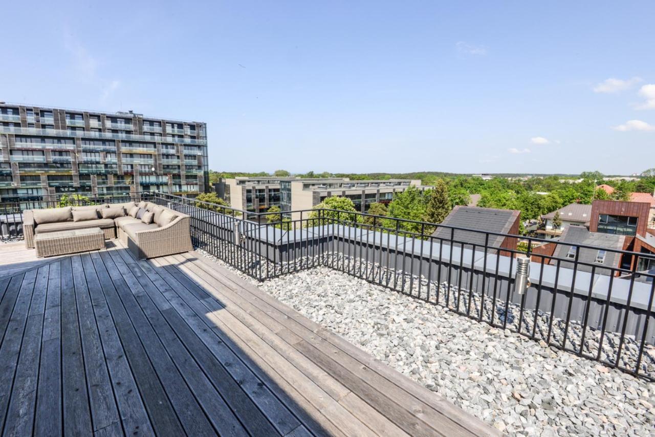 Sea View Penthouse Terrace Palanga Old Town公寓 外观 照片